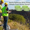Set of 4 reflectors clothing reflective tape, reflective bands set,
