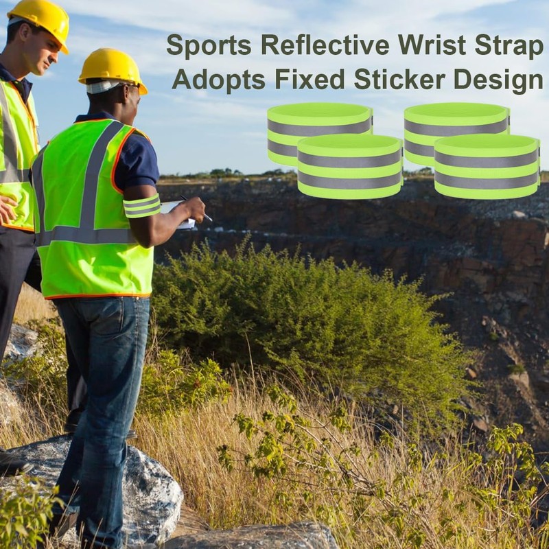 Set of 4 reflectors clothing reflective tape, reflective bands set,