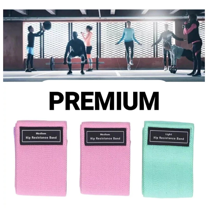 KH Bandas De Resistencia Ejercicio 3pz Gym Entrenamiento Ligas