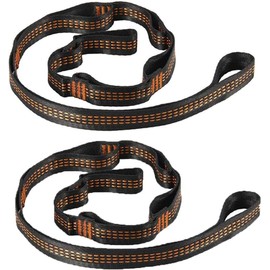 Hammock Straps 2 Pack – Heavy Duty 2M Tree Hanging Belt for Outdoor Camping, Yoga Swing, and Hammock Suspension System with Extension Loops – Durable & Adjustable