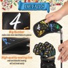 Golf Iron Club Head Cover 10pcs/set Magictape 4～9PASX Balck PU