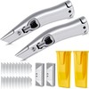 WILLBOND 2 Pack Dolphin Carpet Knife with Sheath 7.3 x