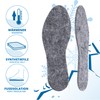 SULPO 3 Pairs of Felt Insoles for Men, Women and