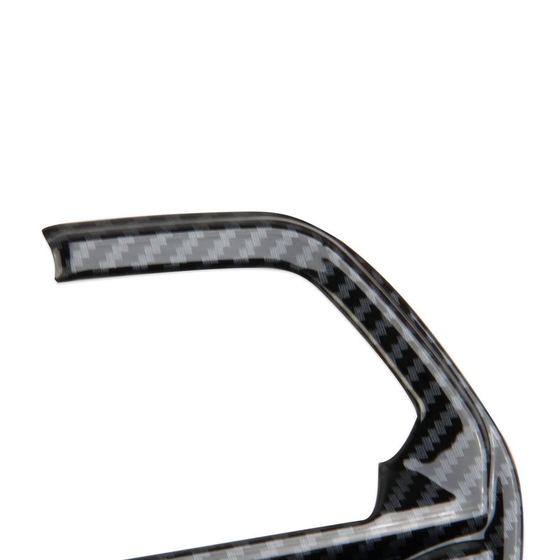 Cubierta de volante de fibra de carbono, accesorios para Toyota