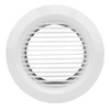 Generic Round Air Vent Louver, 6 Inch Soffit Vents, Plastic