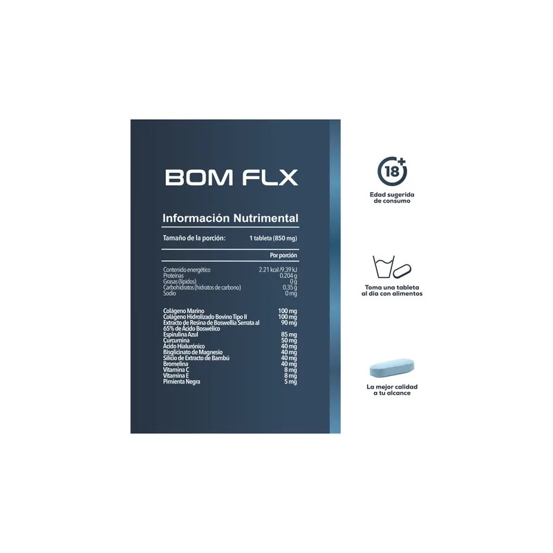 3pack,bom Flx Articulaciones | Colágeno Tipo Ii + Boswellia