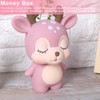 Deer Piggy Bank, Cute Elk Piggy Banks Unbreakable Plastic Money