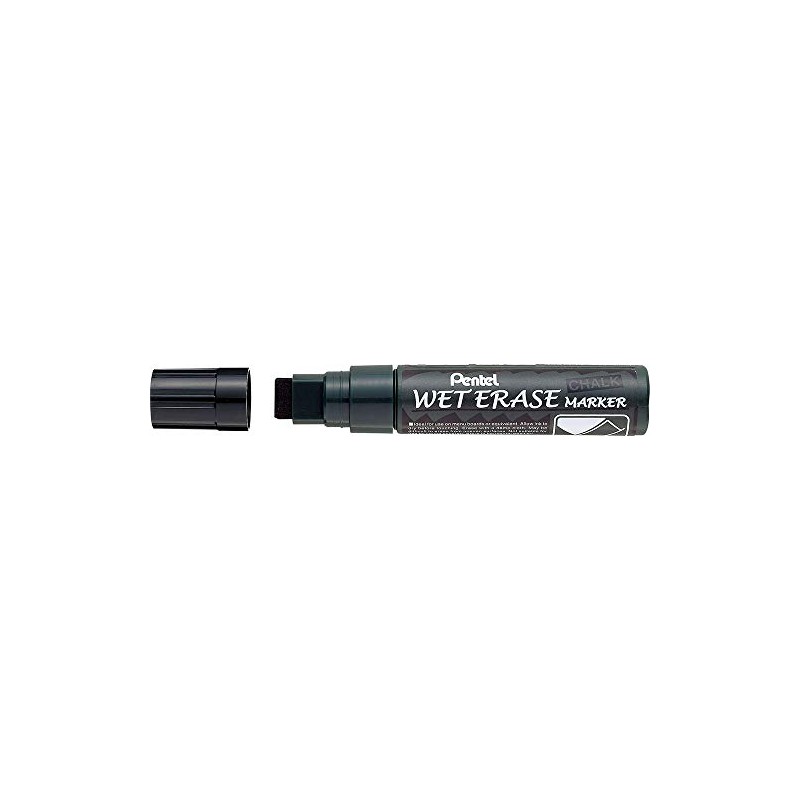 Pentel Wet Erase Jumbo Chalk Marker - BLACK