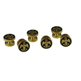 4031929 Scottish Rite 33 Degree Tuxedo Studs 33rd Degree Consistory Wings Down Double Eagle Supreme Council Jurisdiction