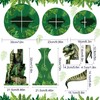 Real Dinosaurs Cupcake Stand, 3-Tier Cupcake Holder Dessert Tower for