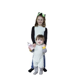 Naked No More®One Piece Romper Back Zipper Bodysuit Pajamas Escape Proof Adaptive Clothing (12) (Mom's Choice Award Winner)