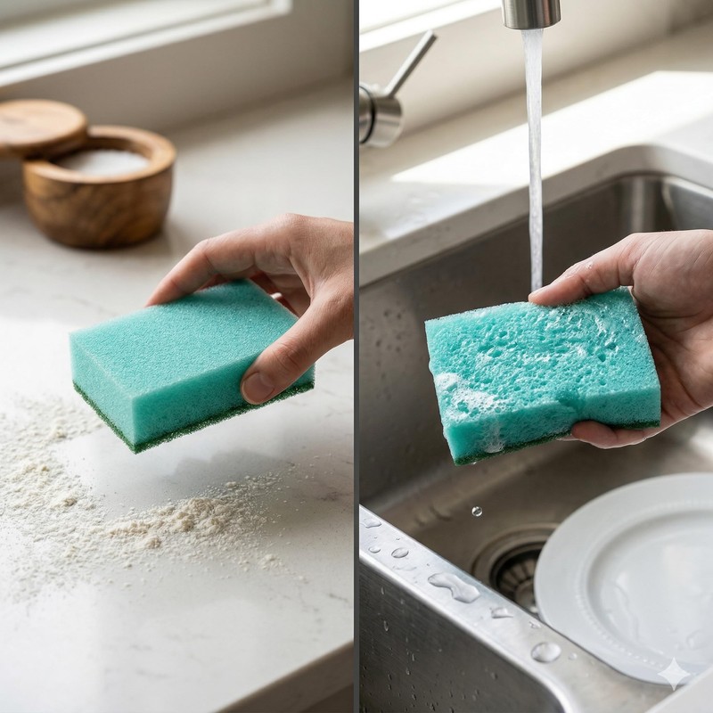 IDEA HOME MAXI Large Dish Sponges – Extra Big Cleaning