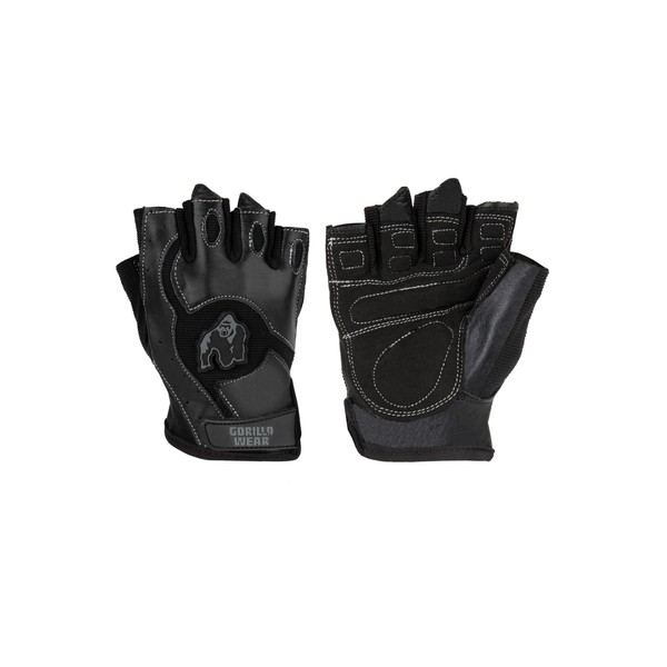 GORILLA WEAR Get a Grip Mitchell Training Gloves - Black: