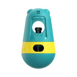 TAYRI SafeChew - Dog Bully Stick Holder and Treat Dispenser, Slow Feeder Toy for Dogs 10-55 lbs (Green)