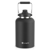Luxgola 128 oz Insulated Water Bottle with Spout Lid and