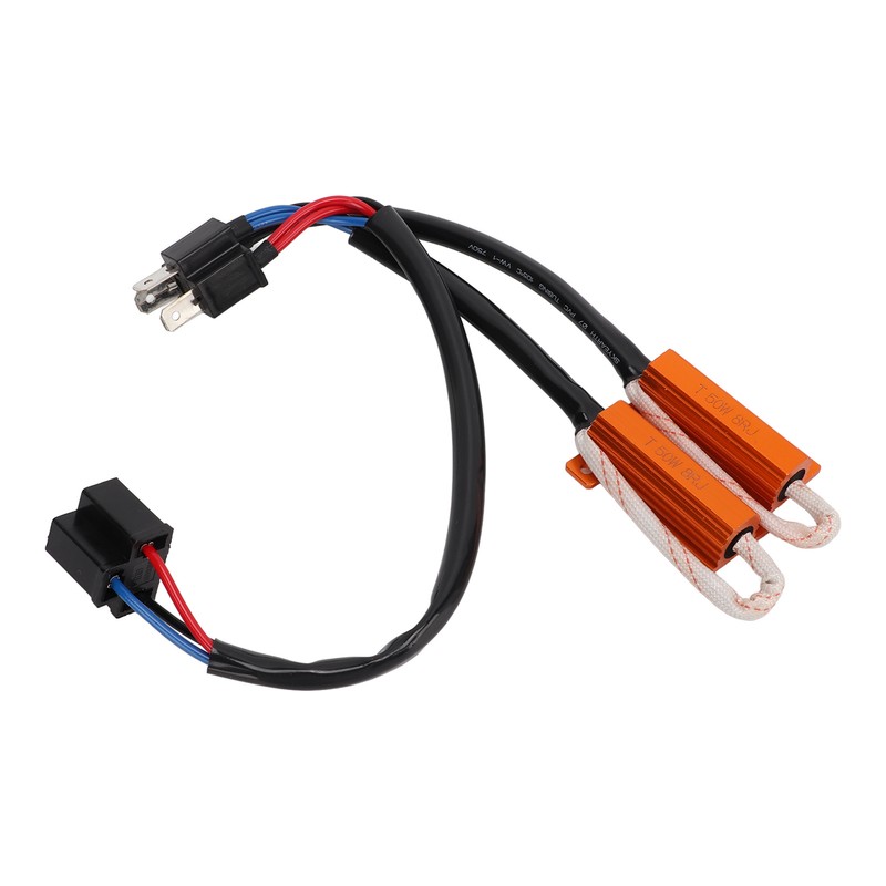 2pcs H4 50W 8Ω LED Resistor Error Free LED Lights