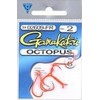 Gamakatsu 02610-FR Octopus Loose Hook (6 Pack), Size 1, Red