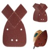 ExcInter 10 PCS 400 Grit 4 Hole Sanding Sheets for