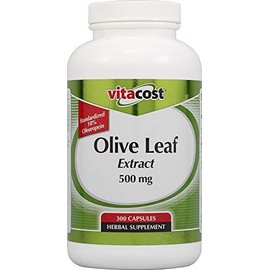 Vitacost Synergy Olive Leaf Extract -- 500 mg - 300 Capsules