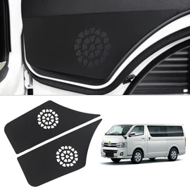 GIMUYA Toyota Hiace Regius Ace 200 Series 1 / 2 / 3 / 4 / 5 Type Door Kick Guard Door Trim Guard Designed for Vehicles Specific Design Standard/Wide DX/Super GL Door Protector Scratch/Dirt Prevention