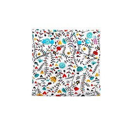 Petit Lulu Spreader Pants for Wide Swaddling / Size M (5-9 kg) / Press Studs, Wildflowers