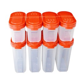 Tupperware Modular Mate Spice Shaker Set (8) red