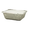 Caterpack Foil Trays With Lids, Small, Disposable Food Containers, 12.5cm