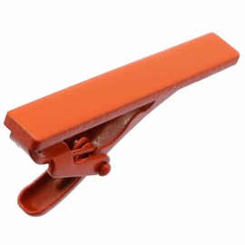 オレンジ ペイント ネクタイピン タイバー タイピン n02221-10