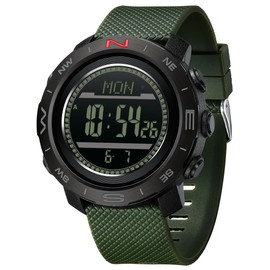findtime Sports Watches for Men Digital Tactical Compass Pedometer Watch Calorie Counter Altitude Waterproof Military Alarm Pacer Running Watch