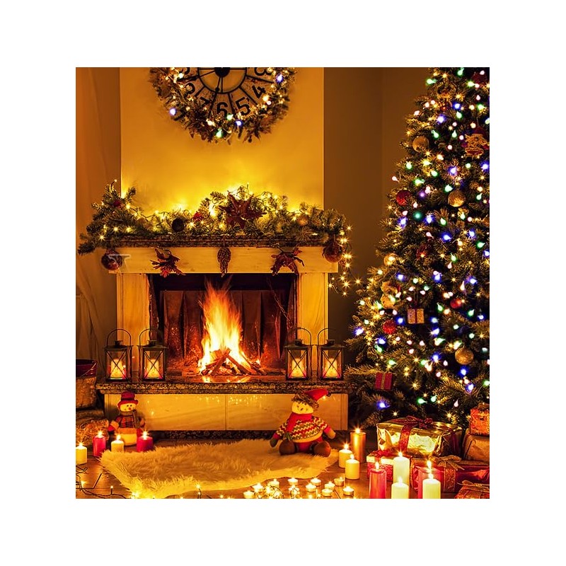 CPPSLEE Upgraded LED Flame Light Bulbs, 4 Modes Flickering Light