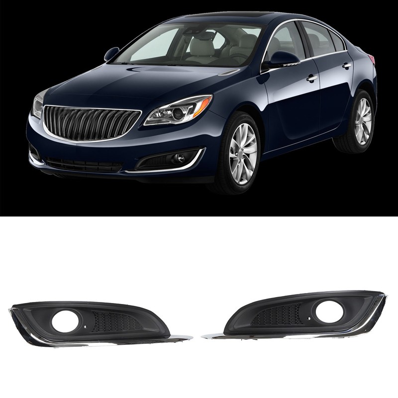 1Pair Fog Light Covers 23142357 Stylish Durable Impact Resistant Front