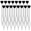 20Pcs Quick Topsy Beader Hair Set, Black Hair Loop Threader