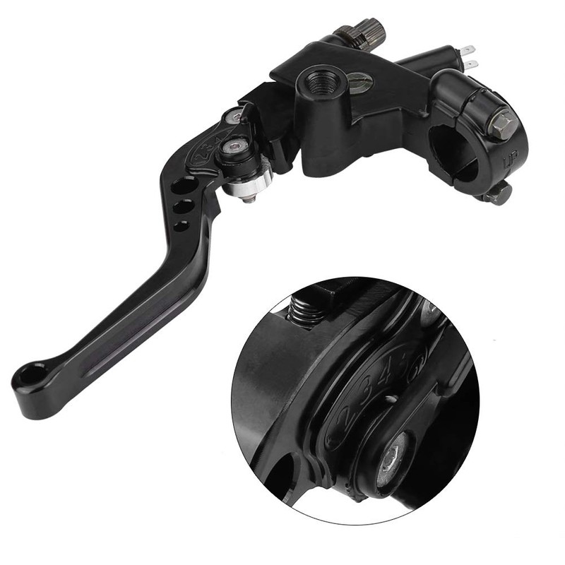 Qiilu Universal 7/8" (22mm) Motorcycle Brake Clutch Master Cylinder Reservoir