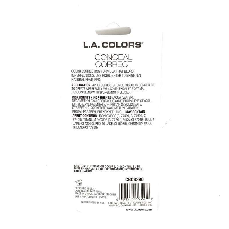L.A. COLORS Conceal Correct Highlighter CBCS390