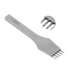 Leather Pricking Iron Round Cutting Mirror Polished High Speed Steel