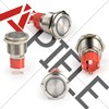 APIELE APIELE 10 Amp 19mm Latching Push Button Switch 12V