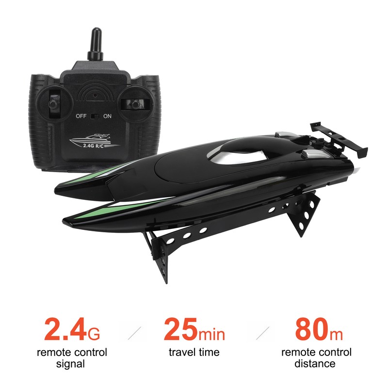 RC Boat Multifunction 4CH 2.4GHz 30km/h High Speed Waterproof Racing