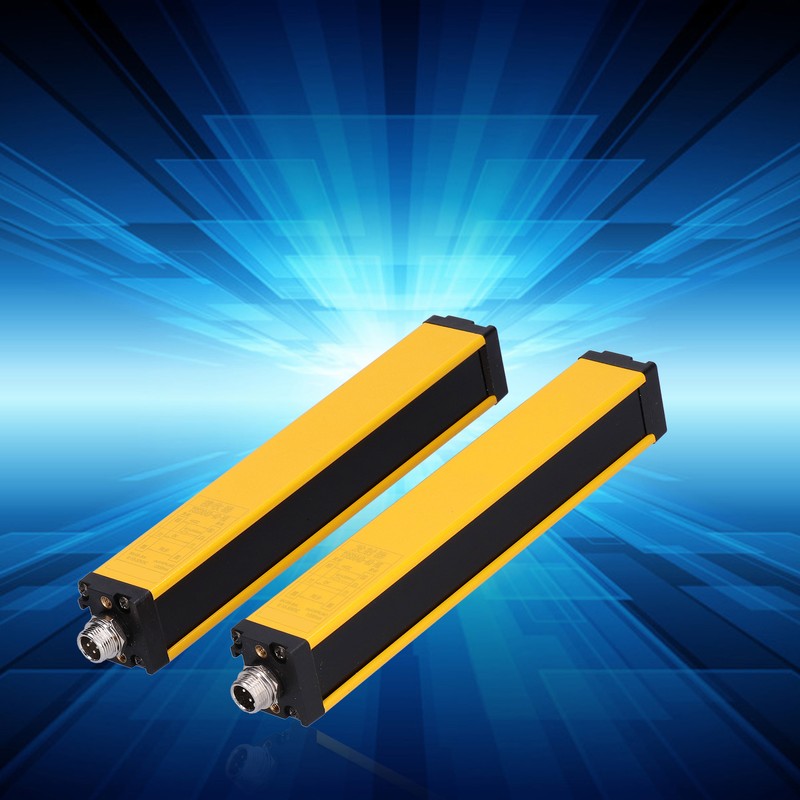 Safety Light Curtain Infrared Protection Sensor Device NPN NO Mounting
