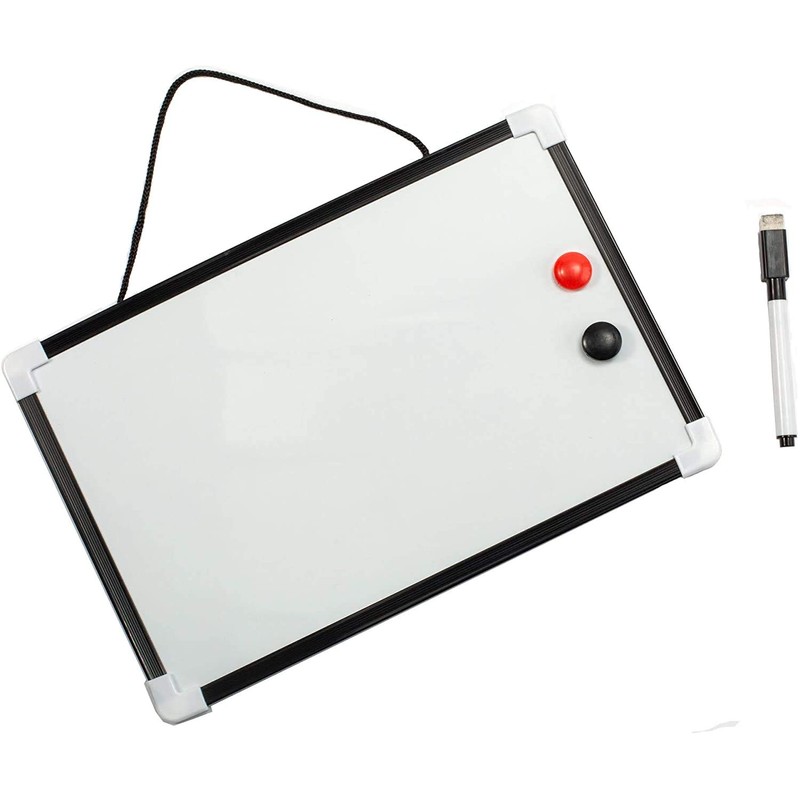 A4 Dry Wipe Whiteboard and Eraser | Home Kitchen Office
