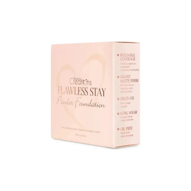 Polvo Compacto Flawless Stay Beauty Creations