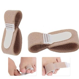 Pedimend™ Broken Hammer Toe Straightener Splints | Broken Toe Bandages | Fabric Toe Wraps to Protect Broken Toes & Separate Hammer Toes | For Trigger Fingers | For Men & Women (2 PCS)