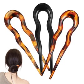 ibasenice Palillos Para El Cabello Vintage 3 Piezas Horquillas Francesas Para Mujeres Accesorios Para El Cabello Livianos Y Compactos Para Chongo