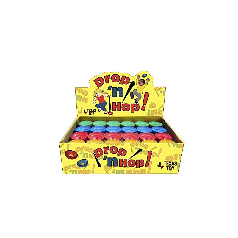 Drop n' Hop Popper Classic Fun Toy Display Box
