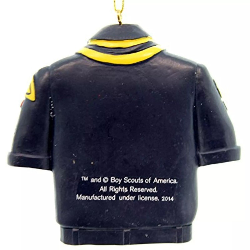Kurt Adler~Cub Scout Blue Shirt~ 3.25 inch Christmas Ornament