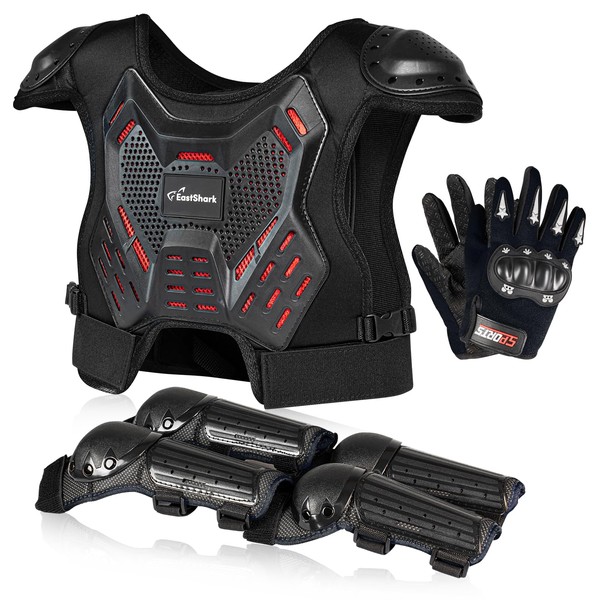 EastShark Kids Dirt Bike Gear Youth Motorcycle Riding Chest Protector