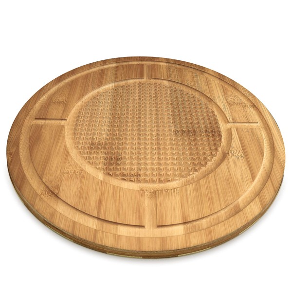 Prosumer's Choice Bamboo Butcher Block Cutting and Chop Board with Juice Groove for Meat Carving - Dual sided