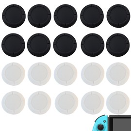 Pack of 20 Universal Joystick Caps, Controller Accessories, Controller Sticks for Better Grip and Protection, Compatible with Devices Switch and Switch Lite