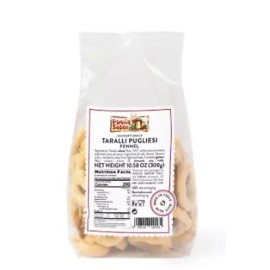 Puglia Sapori Italian Taralli Pugliesi with Fennel  - 8 bags x 10 oz
