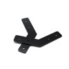 KUMGROT 135 Degree Angle Flat Bracket Carbon Steel Leg Brackets