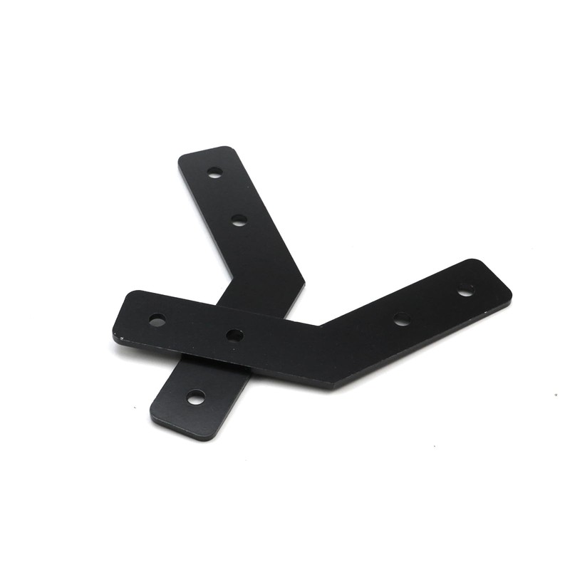 KUMGROT 135 Degree Angle Flat Bracket Carbon Steel Leg Brackets